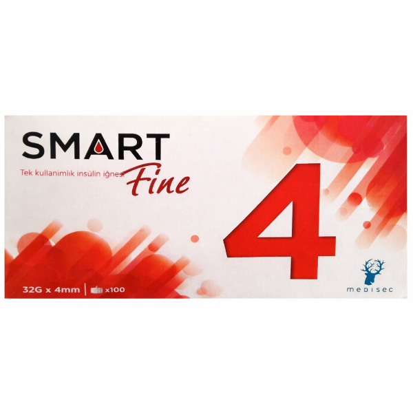 Smart Fine İnsülin İğne Ucu 4 mm